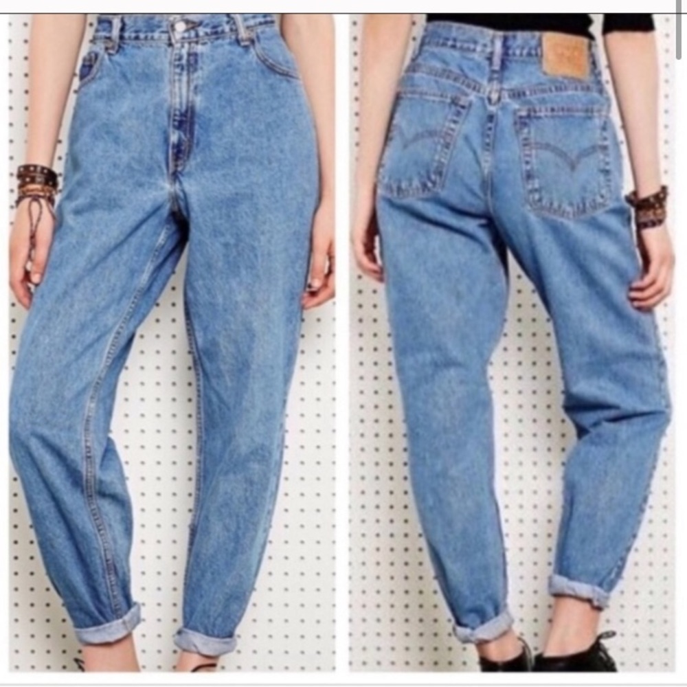 Levi’s 550 Relaxed Fit Tapered High Rise Jeans
